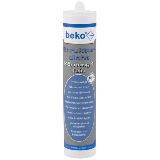 Beko Strukturdicht WEISS 310ml Körnung 1 Fein